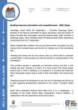 - The South African Book Development Council