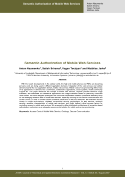 2 Mobile Web Services