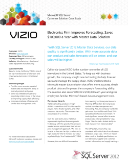 Electronics Firm Improves Forecasting, Saves $100,000 a Year with