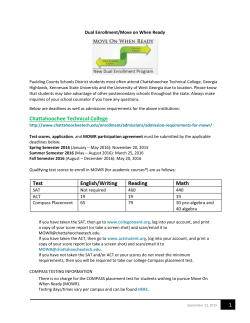 University of West Georgia - Paulding County School District