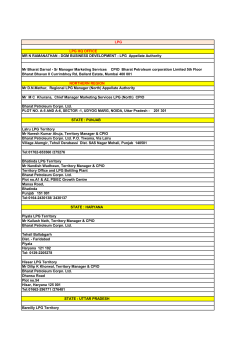 LPG Appellate Authority Mr Bharat Darnal - Sr