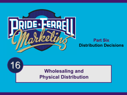 Marketing 12e - Pride and Ferrell