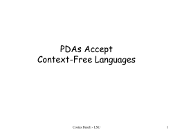 Languages and Finite Automata