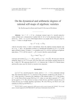 On the dynamical and arithmetic degrees of rational self