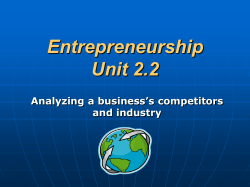 Industry Characteristics