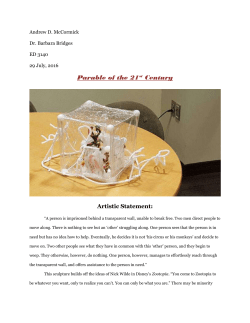 ED 3140 Sculpture report