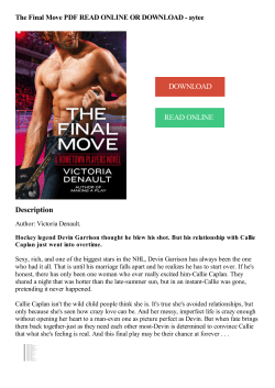 The Final Move PDF - aytee EPUB