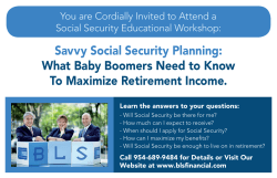 Savvy Social Security Planning: What Baby Boomers Need to Know