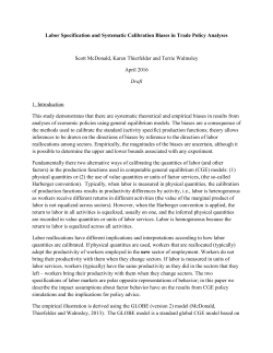 GTAP Resource 4976 - Global Trade Analysis Project