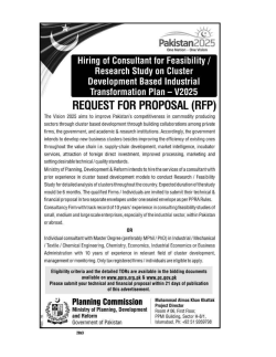 Cluster Development Based Industrial Transformation Plan