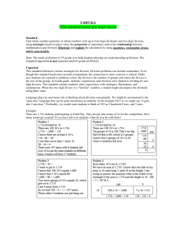 5.NBT.B.6 *This standard is part of a major cluster Standard Find