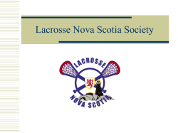 Lacrosse Nova Scotia Society