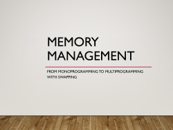 Memory Management