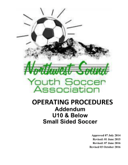 operating procedures - Tracyton Soccer Club
