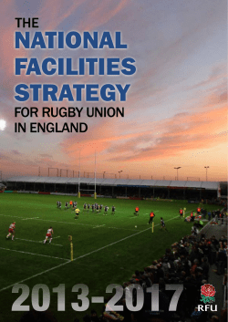 national facilities strategy