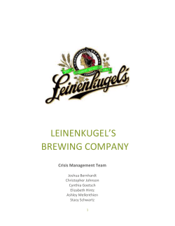 Leinenkugel*s Brewing Company - UW