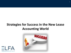 Direct financing lease accounting (Type A leases)