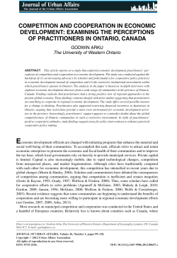 competition and cooperation in economic development