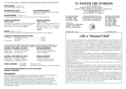 Souls, Year A - Catholic Parish of St Joseph the Worker, Reservoir