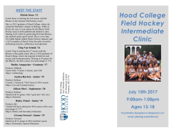 brochure - hood athletics