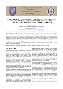 setting the optimal decision threshold and analysis of impact of