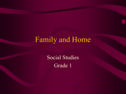 Family and Home - Wright State University