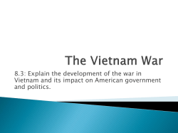 III. The Vietnam War