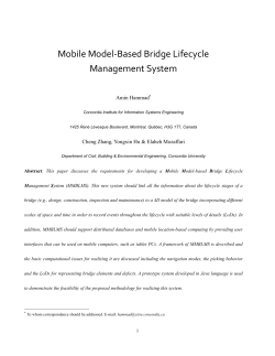 Mobile Model-Based - Concordia University