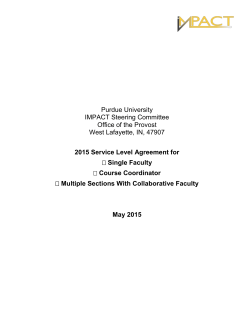 Service Level Agreement