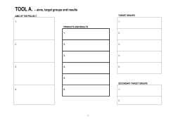 target groups