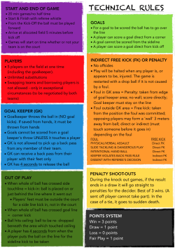 5v5 Unigoal Rules