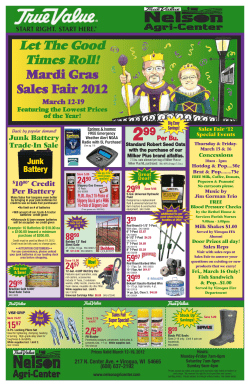 Let The Good Times Roll! - Nelson Agri