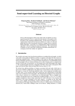Semi-supervised Learning on Directed Graphs