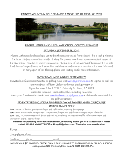 Page 1 PAINTED MOUNTAIN GOLF CLUB