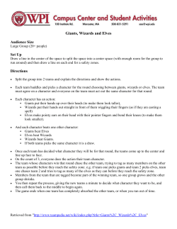 Giants, Wizards and Elves