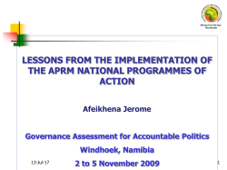 african peer review mechanism at glance