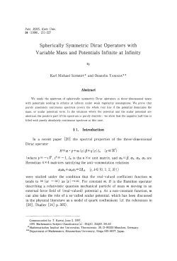 Spherically Symmetric Dirac Operators with Variable Mass and