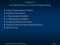 Chap3-Linear Programming
