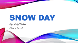 Snow day - mmhseabbott