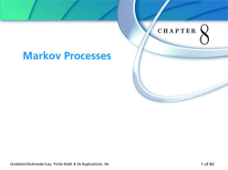 absorbing stochastic matrix