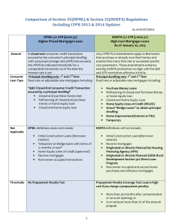 Comparison of Section 35(HPML)