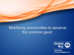 Prove Long-Term Success - United Way of Central Alabama