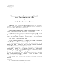 There exists a polyhedron dominating infinitely many different