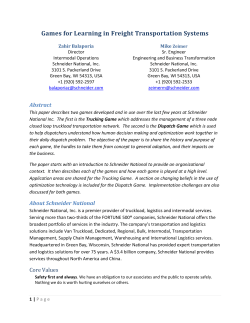 Games for Learning in Freight Transportation Systems