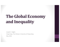 Global Inequality for The Chinese University of Hong Kong FINAL