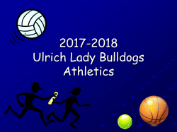 2010 Ulrich Lady Bulldogs Volleyball Season