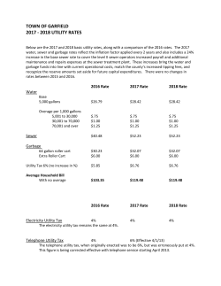 TOWN OF GARFIELD 2017