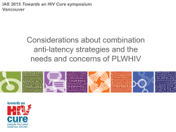 Considerations about combination anti