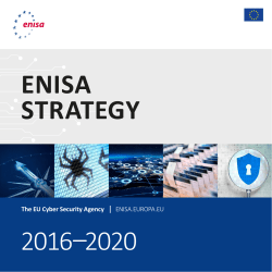 enisa strategy 2016&ndash;2020