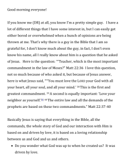 Friendship - Big Idea Resources